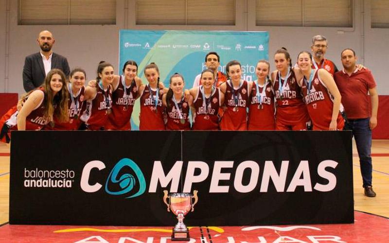 Las chicas del Jaén CB se imponen en el Campeonato Provincial de baloncesto cadete