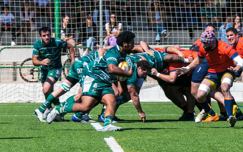 Jaén Rugby se apunta a la pelea por la cuarta plaza tras su empate ante L’Hospitalet