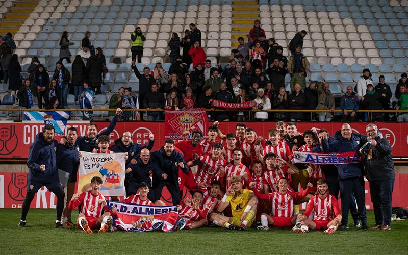 El Almería de Alberto Lasarte y Rami García jugará la final de la Copa del Rey Juvenil