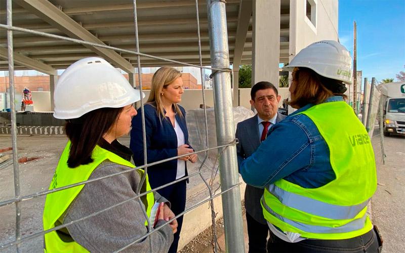 Las obras de la piscina cubierta de Baeza alcanzan el 40% de ejecución