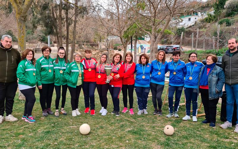 podium campeonato andalucia equipos bolo andaluz