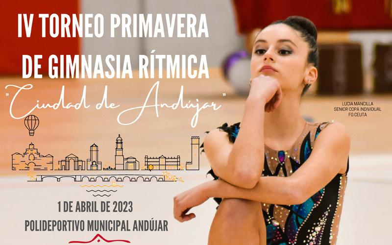 El Torneo Primavera de Gimnasia Rítmica ‘Ciudad de Andújar’ celebra su cuarta edición