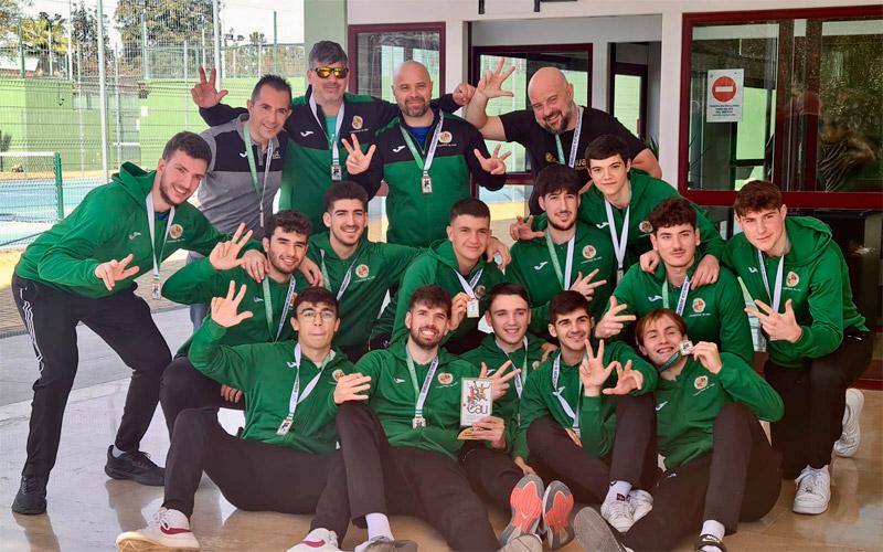 La Universidad de Jaén, bronce en el Andaluz universitario de baloncesto