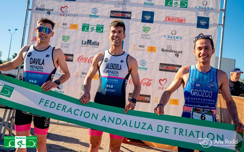 Cristóbal Valenzuela se proclama campeón de Andalucía de Duatlón 2023