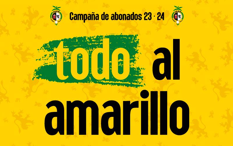 El Jaén FS apuesta ‘Todo al amarillo’ en su campaña de abonados 2023-2024