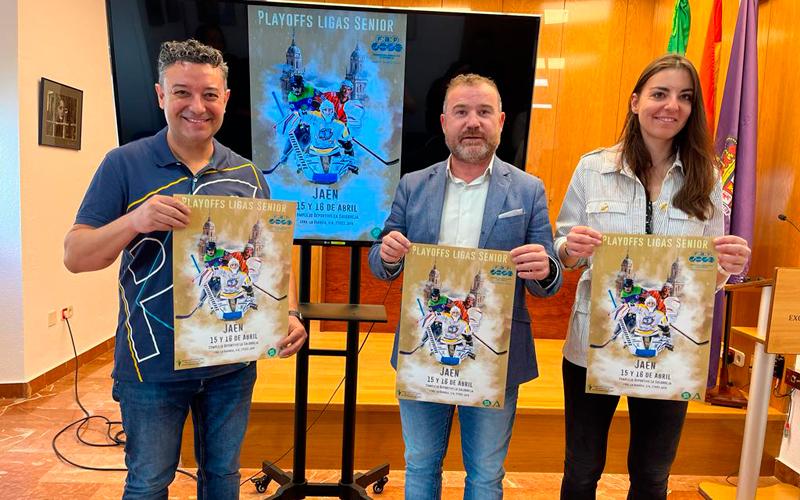 Los playoffs de la Liga Andaluza Senior y de Promoción de hockey en línea se deciden en Jaén