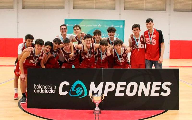 El título de campeón provincial de baloncesto cadete fue para el Jaén CB