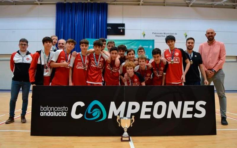 Jaén CB conquista el título provincial de baloncesto infantil masculino