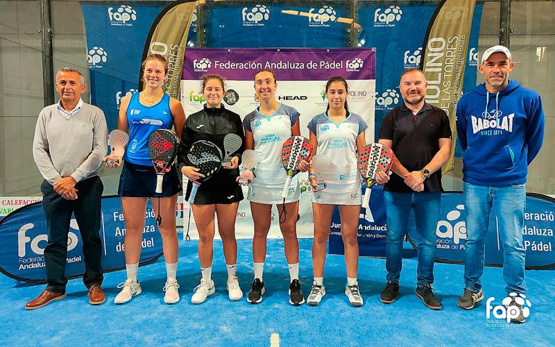 campeonas andalucia padel absoluto jaen