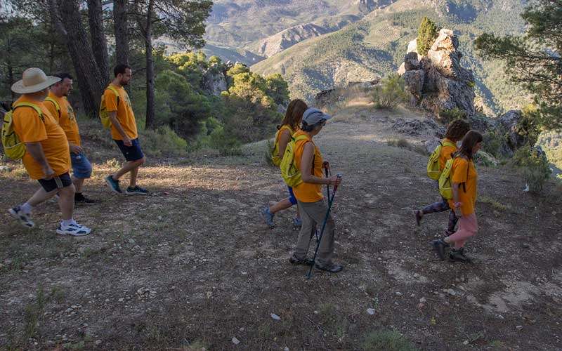 Deporte en la naturaleza entre las actividades del FIA El Yelmo