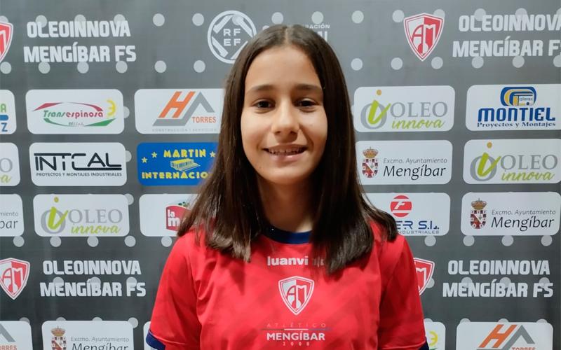 Ana Martos, del Mengíbar FS, convocada con la selección española sub-15 de fútbol sala