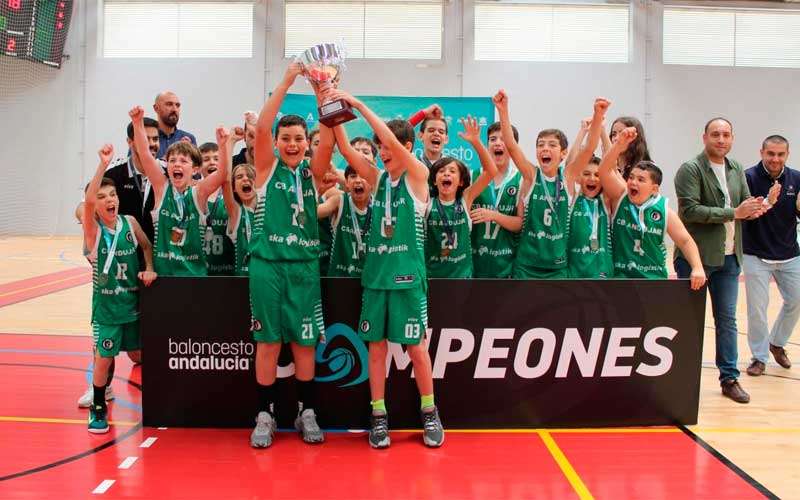 CB Andújar se corona campeón del minibasket provincial masculino