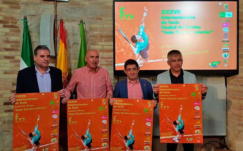 Los XXXVII Internacionales de Tenis de Martos reunirán a cerca de un centenar de tenistas