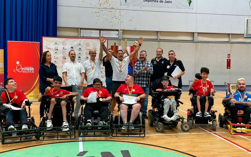 Jaén acoge la última jornada de la liga Powerchair football