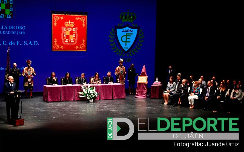 entrega medalla de oro ciudad real jaen