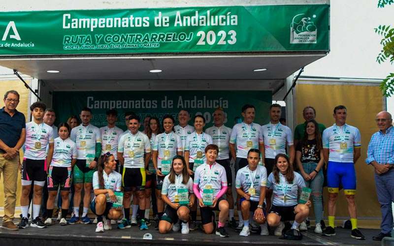 Coronados en Bélmez de la Moraleda los nuevos campeones andaluces de CRI