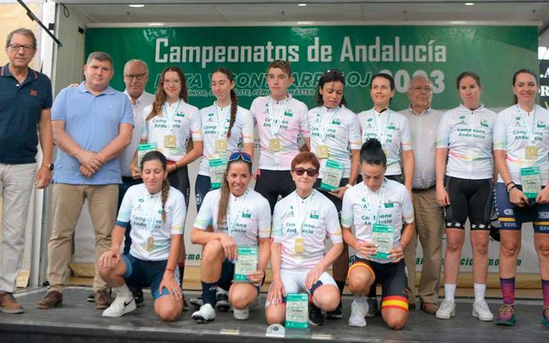 Manuel Maestra y Esther Maqueda se imponen en el Andaluz de Ciclismo en Ruta