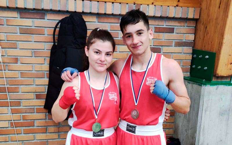 Yeray Martínez y Cristina Peinado, convocados con España para el Europeo Junior de Boxeo