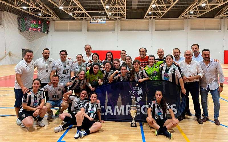 marca futsal torredelcampo campeon copa delegado futbol sala femenino