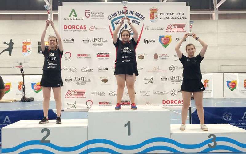 Oro y plata para Hujase Jaén en el Top Andaluz Juvenil Femenino