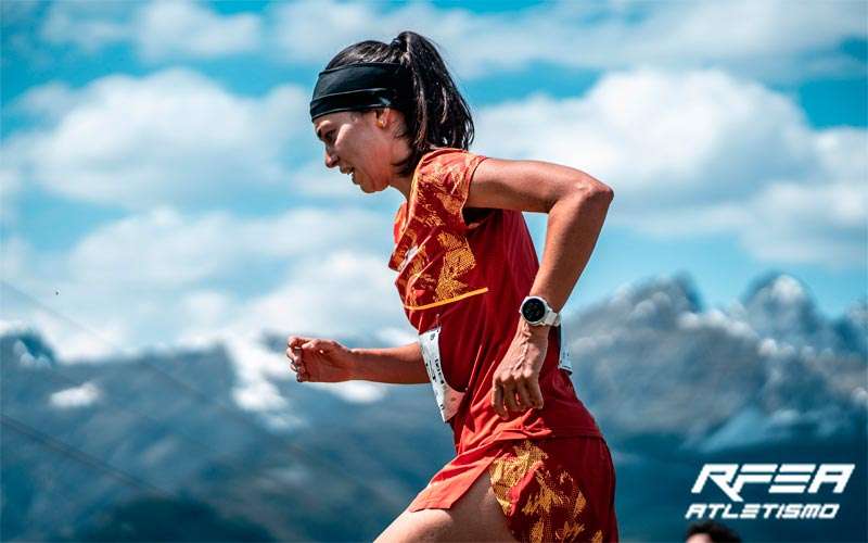 Silvia Lara, segunda mejor española en la Vertical Uphill del Mundial de Montaña y Trail Running