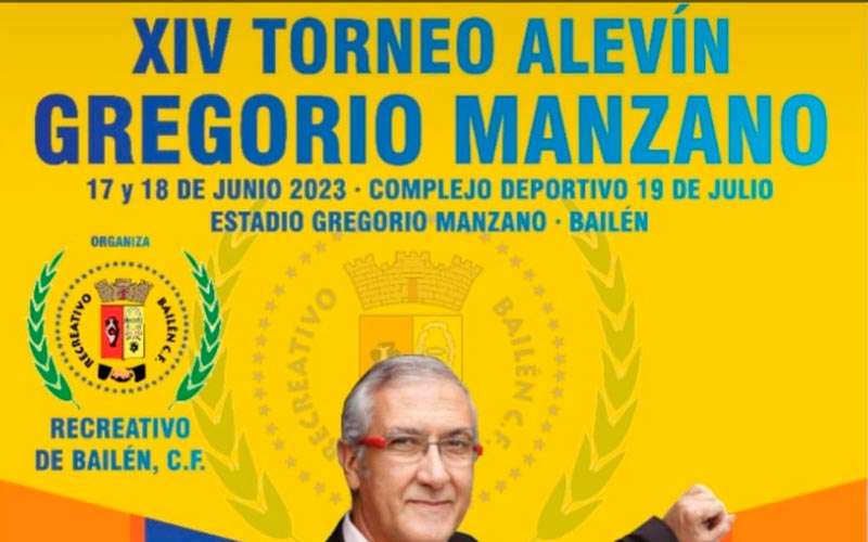 El XIV Torneo Alevín ‘Gregorio Manzano’ reunirá en Bailén a más de una treintena de equipos