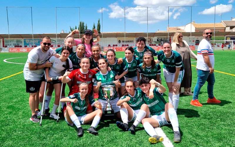El CB Úbeda Viva, campeón de la Liga Promoción Sénior Femenino de fútbol-7