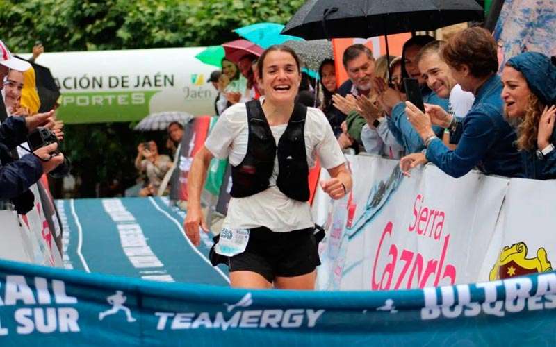 Verónica Marín y José María Garrido, vencedores de la Ultra Trail Bosques del Sur de la Copa Andaluza