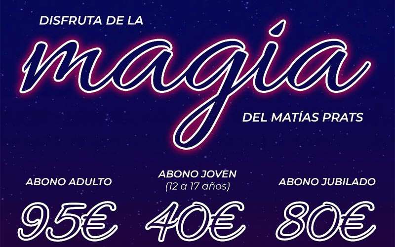 El UDC Torredonjimeno propone a sus abonados ‘Disfrutar de la magia del Matías Prats’