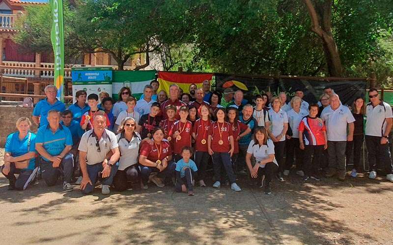 Los Campeonatos de España Base de bolo andaluz ponen la nota deportiva en Biosegura