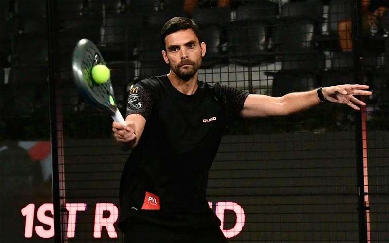 Antonio Luque inicia con buen pie su andadura en el Madrid Premier Padel