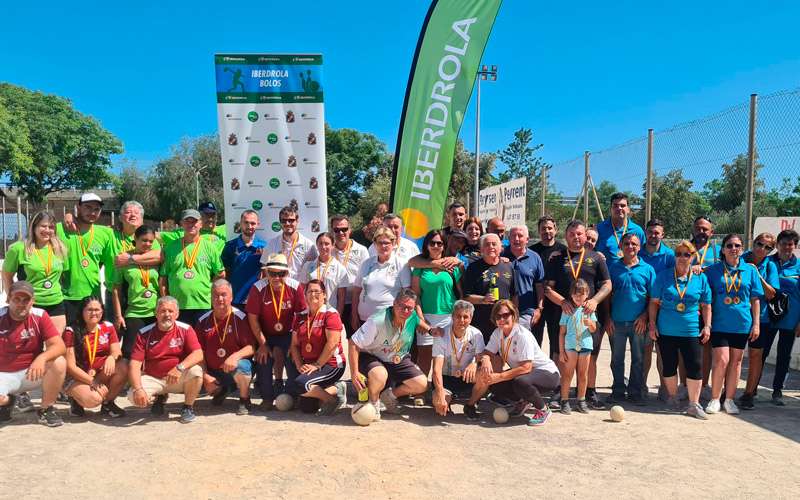 Aibar-Moreno y Muñoz-Chacón logran el triunfo en el Campeonato de España de Bolo Andaluz por parejas