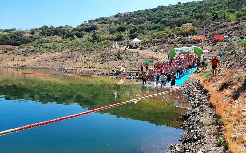 Los pantanos de la provincia de Jaén, espacios idóneos para actividades deportivas