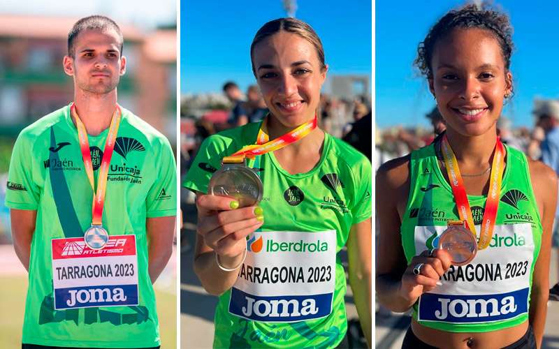 Los atletas de Unicaja Atletismo destacan en el Nacional sub-23 y el Andaluz sub-20