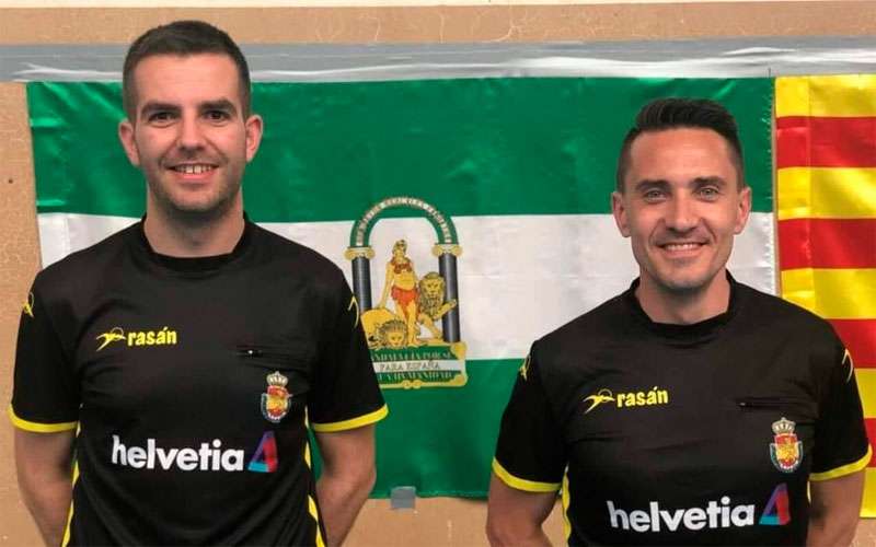 Huertas Herrador y García del Salto se estrenarán esta temporada como árbitros de Liga ASOBAL
