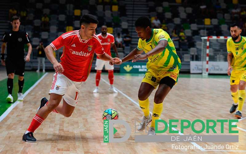 Jaén FS planta cara a Benfica pero cede en el último segundo