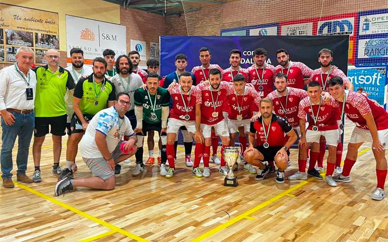Oleinnova Mengíbar FS acaricia el título de la Copa de Andalucía