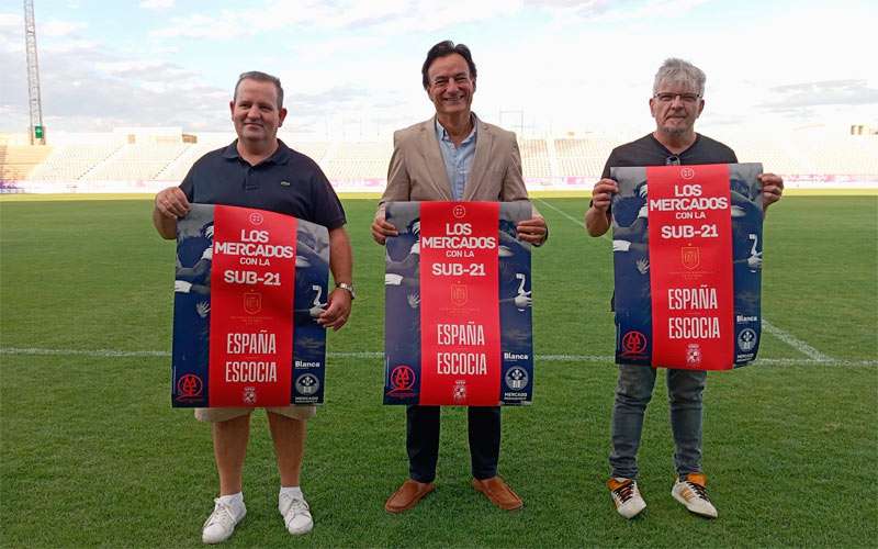 Los mercados de Jaén sortearán entradas para el España – Escocia sub-21