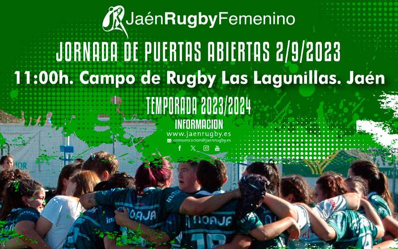 Jaén Rugby Femenino inicia la temporada con una jornada de puertas abiertas