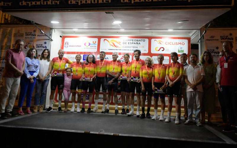 campeonato de españa ciclismo master alcala la real jaen