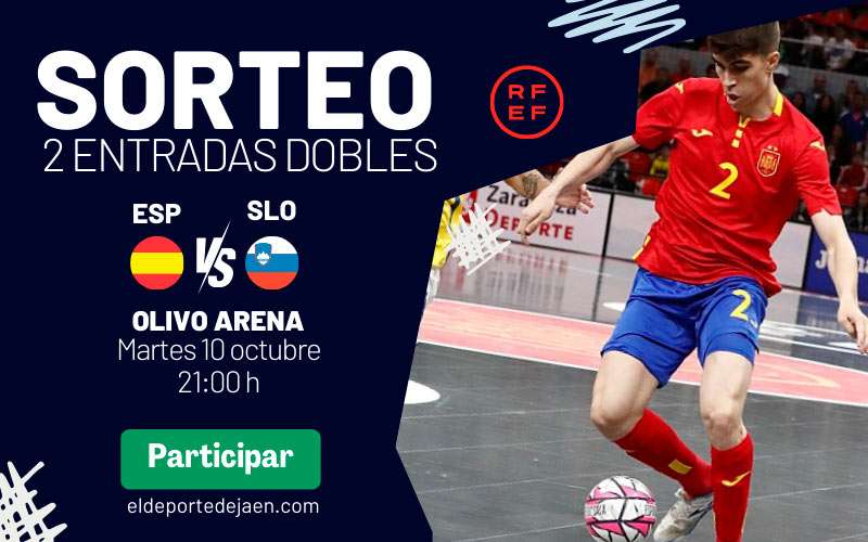 SORTEO | 2 entradas dobles para el España – Eslovenia de fútbol sala