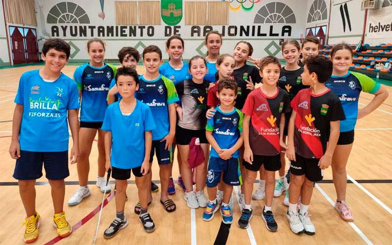 Arjonilla colidera junto a Rute la Liga Promesa Andaluza de Clubes de Bádminton