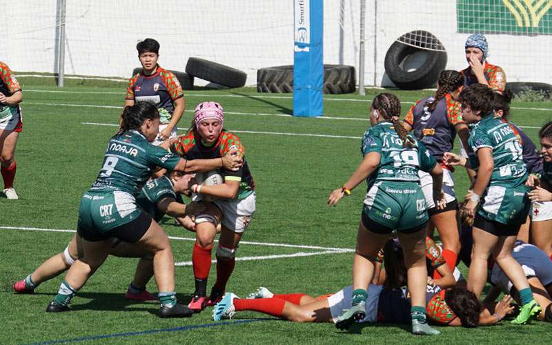Jaén Rugby Femenino no encuentra su mejor versión ante UR Almería