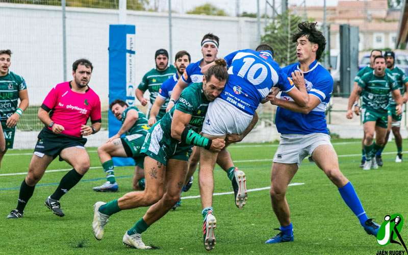 La pelea de Jaén Rugby encuentra el premio de la victoria