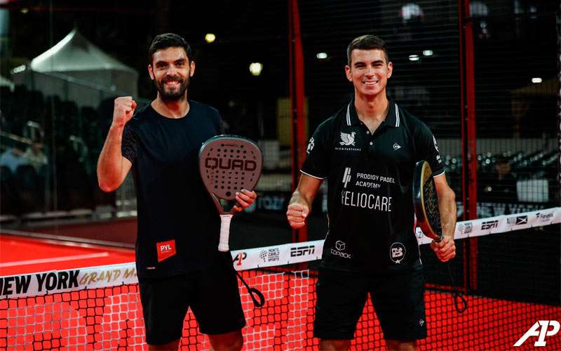 Antonio Luque ya está en octavos del New York Grand Master de A1 Padel