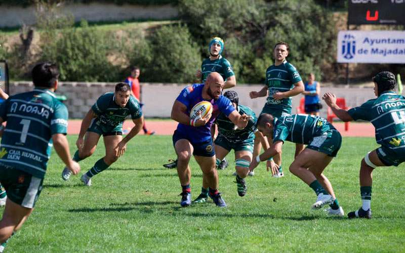 Jaén Rugby no puede con el líder en Majadahonda