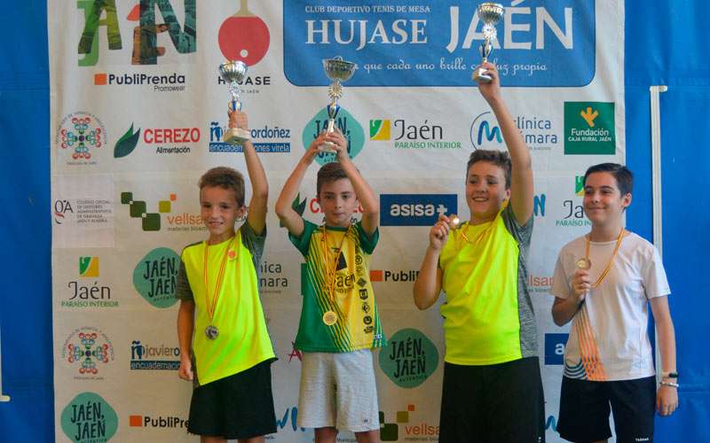 Cerca de medio centenar de participantes en el Trofeo de Feria de Hujase Jaén