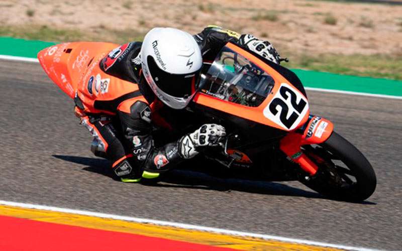 Jesús Torres supera un fin de semana de complicaciones en la Finetwork FIM Junior GP