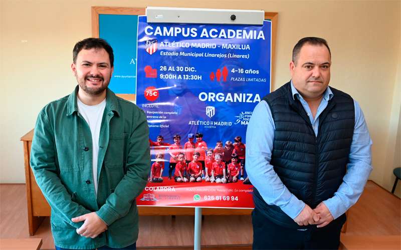 Linares acogerá el Campus Academia Atlético de Madrid-Maxilua