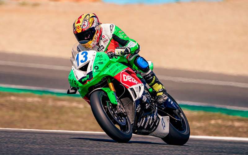 Sergio López reina en el Andaluz de Velocidad Supersport 600